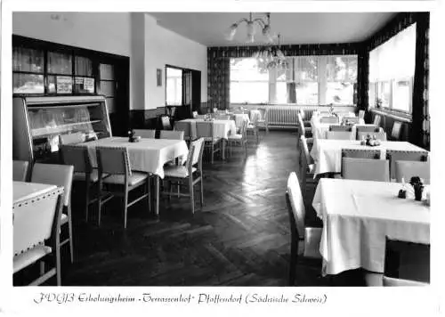 AK, Pfaffendorf Sächs. Schweiz, Terassenhof, Veranda