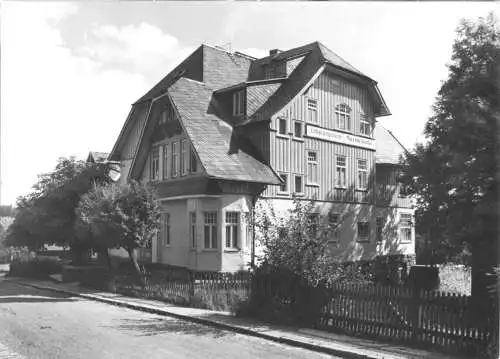 Ansichtskarte, Oberhof Thür., Heim "Maxim Gorki", 1967