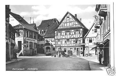 Ansichtskarte, Gernsbach, Hofstätte, ca. 1954