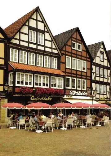 Ansichtskarte, Rinteln Weser, Konditorei und Café Sinke, Markt 13, um 1980