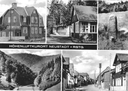 Ansichtskarte, Neustadt Rstg., fünf Abb., 1971