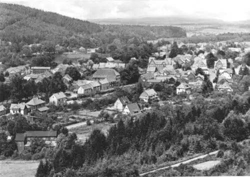 Ansichtskarte, Georgenthal Thür. Wald, Teilansicht, 1966