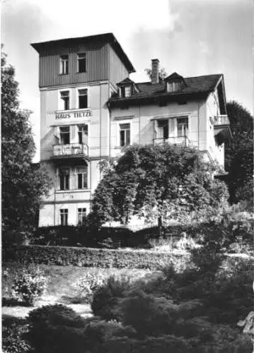 Ansichtskarte, Bad Elster, Haus Tietze, 1977