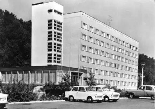 AK, Bad Blankenburg Thür., FDGB-Heim "M. Poser", 1977