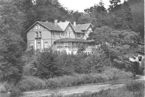 Ansichtskarte, Altenbrak OT Wendefurt Harz, Kulturhaus, FDGB-Verpflegungsstätte, 1970