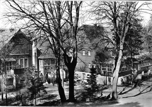 Ansichtskarte, Linda Kr. Brand-Erbisdorf, Ferienheim und Gaststätte "Schrödermühle", V.2