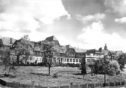 Ansichtskarte, Schierke Harz, Hotel "Heinrich Heine", 1968