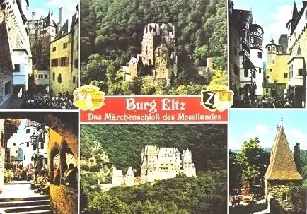 AK, Burg Eltz, sechs Abb., 1979