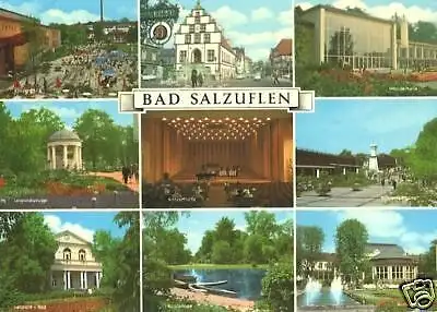 AK, Bad Salzuflen, neun Abb., 1967