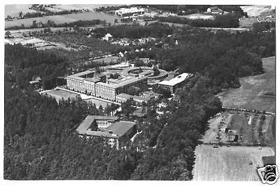 AK, Bad Bramstedt, Luftbild, Neues Kurhaus, 1966