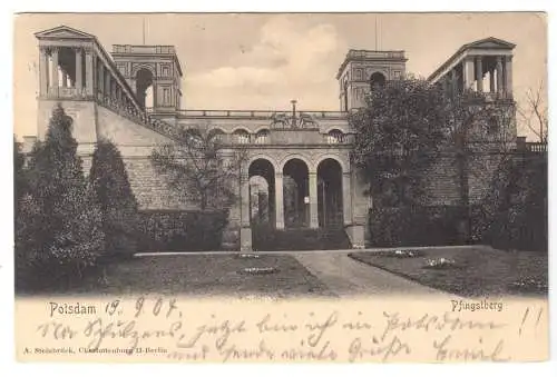 AK, Potsdam, Belvedere auf dem Pfingstberg, 1904