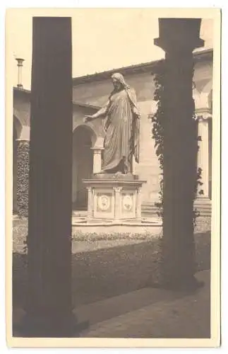 AK, Potsdam, Friedenskirche, Statue, Echtfoto, um 1935