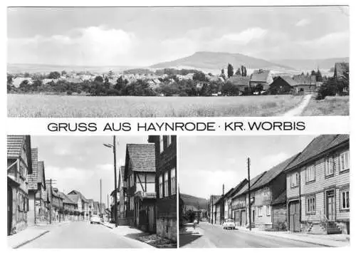 AK, Haynrode Kr. Worbis, drei Abb., 1973