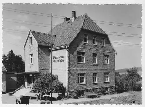 AK, Tambach - Dietharz, Berghaus Sieglinde, Echtfoto, 1959