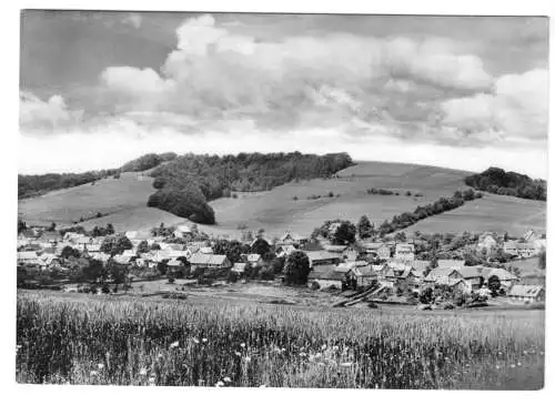 AK, Kittelsthal Kr. Eisenach, Gesamtansicht, 1972