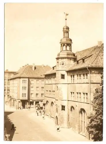 AK, Nordhausen, Rathaus, 1971