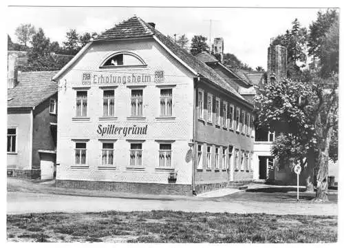 AK, Tambach - Dietharz, FDGB-Erholungsheim "Spittergrund", 1969