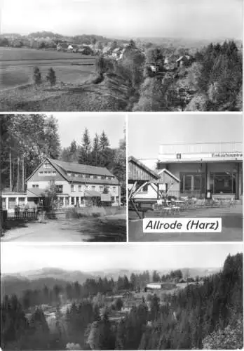 AK, Allrode Harz, vier Abb., 1979