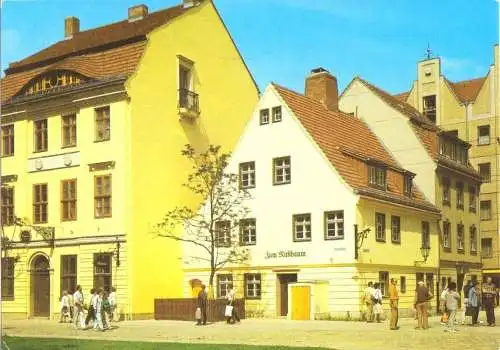 AK, Berlin Mitte, Gaststätte "Zum Nußbaum", 1989