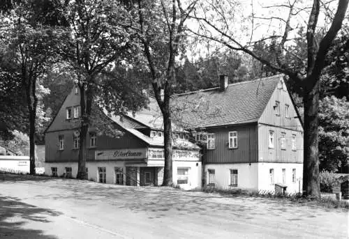 AK, Waschleithe Erzgeb., Gaststätte "Osterlamm", 1977