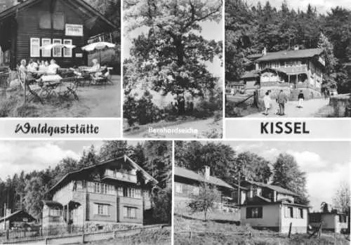 Ansichtskarte, Bad Liebenstein Thür., Waldgaststätte Kissel, 1975