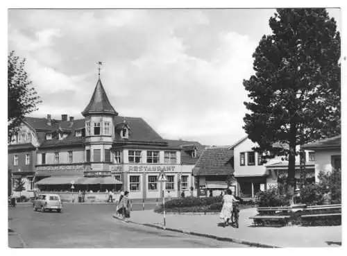 AK, Tabarz Thür. Wald, Hotel "Deutsches Haus", 1967