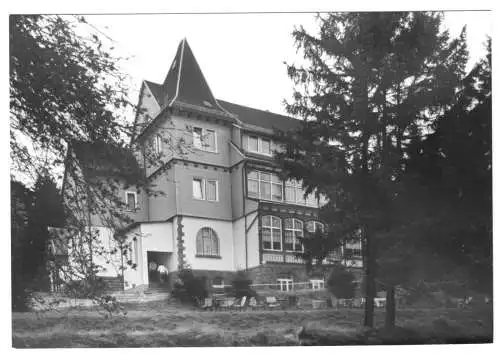 AK, Friedrichroda / Finsterbergen, FDGB-Erholungsheim "Spießberghaus", 1983