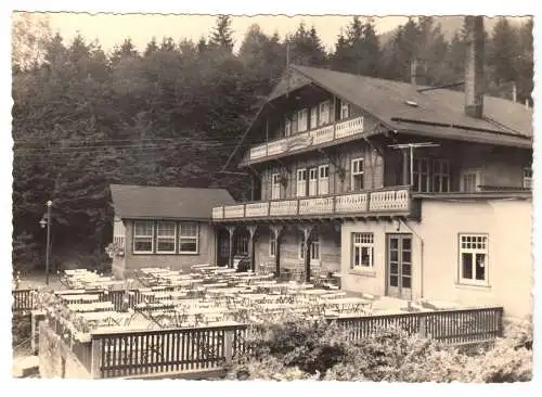 AK, Tabarz Thür. Wald, Hotel Schweizerhaus, 1965