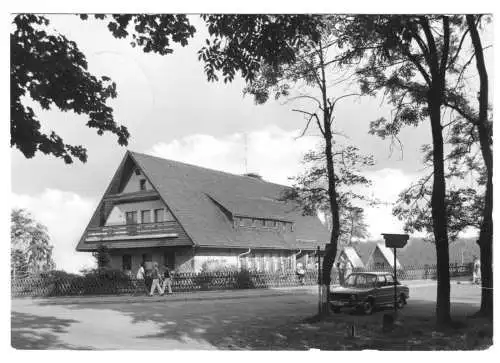 Ansichtskarte, Friedrichroda Thür., Heuberghaus, 1982