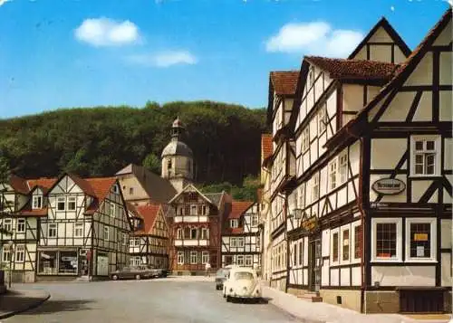 Ansichtskarte, Bad Sooden-Allendorf, Rhenanusplatz, um 1973