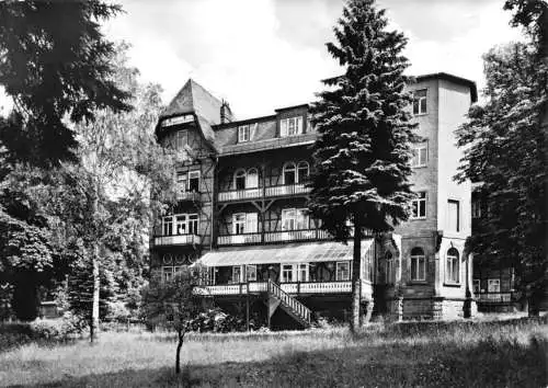 Ansichtskarte, Bad Berka, Sanatorium Wilhelmsburg, 1970