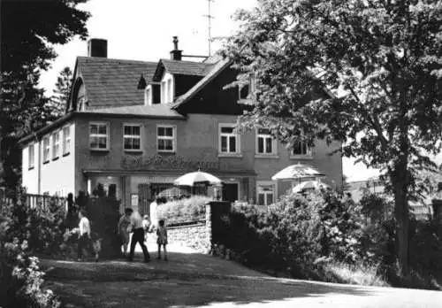 Ansichtskarte, Kurort Bärenfels Erzgeb., Café Edelmann, 1968