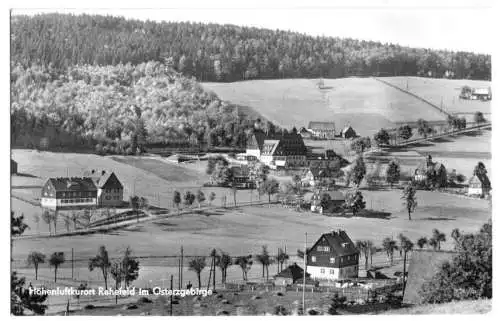 Ansichtskarte, Rehefeld Osterzgeb., Teilansicht 2, 1963