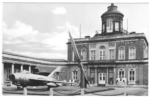 AK, Potsdam, Deutsches Armeemuseum, MIG 15, Boden-Luft-Rakete, 1969