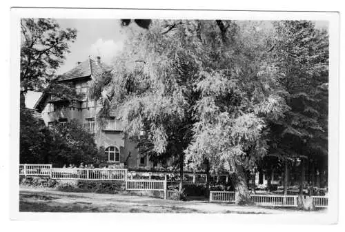 AK, Ferch bei Potsdam, "Haus am See", 1957