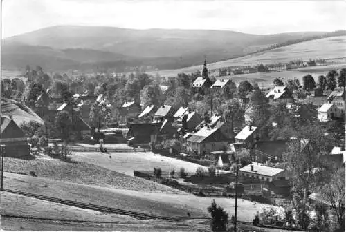 AK, Neudorf Erzgeb., Teilansicht, 1973