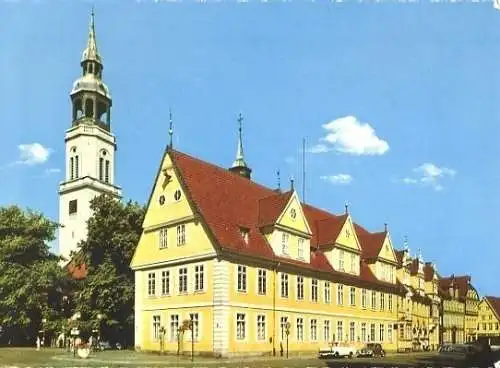 AK, Celle, Rathaus und Stadtkirche, 1965