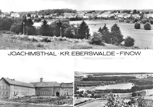 Ansichtskarte, Joachimsthal Kr. Eberswalde - Finow, drei Abb., 1979