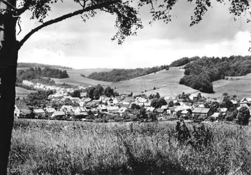 Ansichtskarte, Knittelsthal Kr. Eisenach, Gesamtansicht, 1972