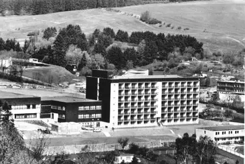 Ansichtskarte, Wurzbach, FDGB-Erholungsheim Frankenwald, 1986