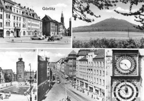 AK, Görlitz, fünf Abb., 1983