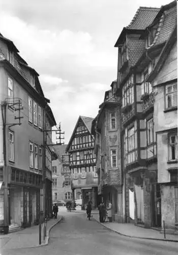 AK, Schmalkalden, Salzbrücke und Mohrenstr., 1963