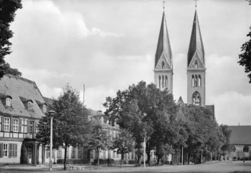 AK, Halberstadt, Domplatz, 1972