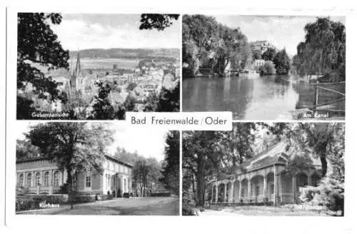 AK, Bad Freienwalde Oder, vier Abb., 1964