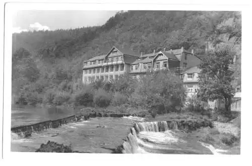 AK, Bad Blankenburg Thür., Bergbaukrankenhaus, 1956