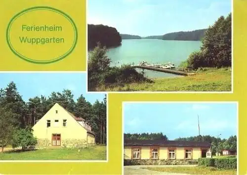 AK, Lychen, Ferienheim Wuppgarten, 1982