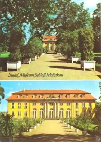 AK, Mosigkau, Staatl. Museum Schloß Mosigkau, 1976