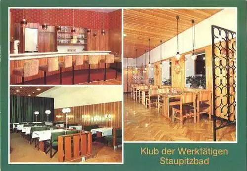 AK, Döbeln, Klub d. Werktätigen Staupitzbad, 1982