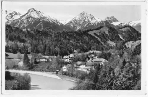 AK, Füssen - Bad Faulenbach, Teilansicht, 1969