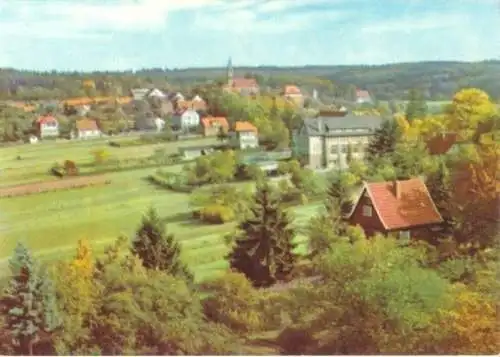 AK, Friedrichsbrunn Harz, Teilübersicht, 1964